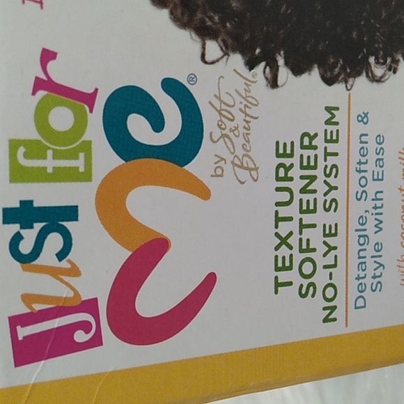 NWT Just For Me Kids Texture Softener No Lye System Detangle & Style With Ease - Picture 7 of 13